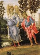 Filippino Lippi Tobias and angeln, probably china oil painting reproduction